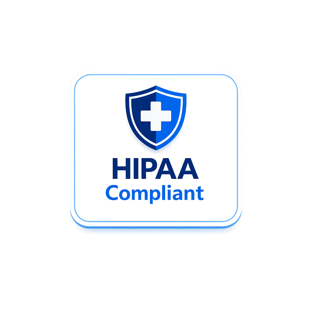 HIPAA compliant: aligned with the U.S. Health Insurance Portability and Accountability Act
